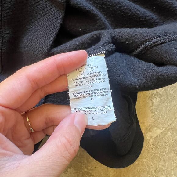 Vtg Champion Womens Sweatshirt Classic Grunge Skater Goth Minimalist Sporty Gym - Picture 3 of 7